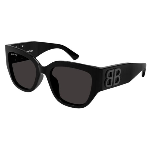 NEW BALENCIAGA SUNGLASSES BLACK WOMEN EYEWEAR - Picture 1 of 3